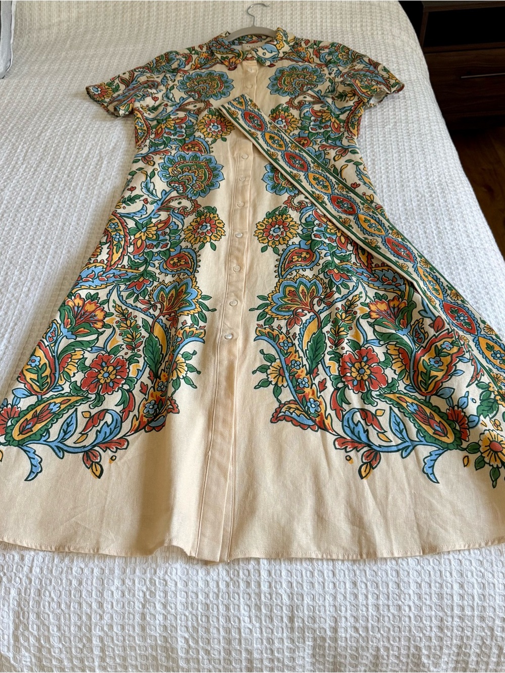 Sezane Ady Dress Riola Print - Size 4